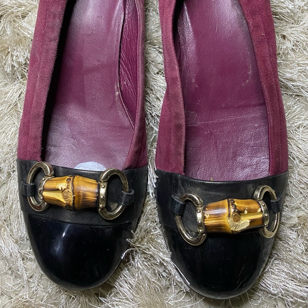 Gucci Bamboo collection shoes size 35.5 - Picture 3 of 11